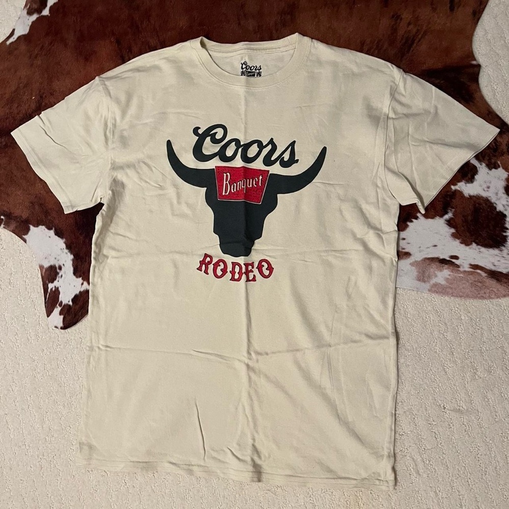 Coors Banquet Rodeo Cream T-Shirt